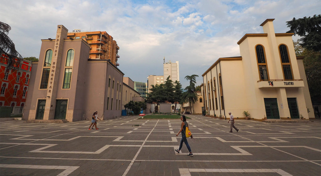 Tirana, le tracce del piano urbanistico italiano